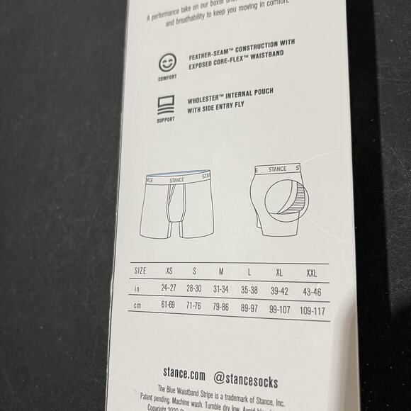 Stance FEEL 360 Boxers Mens Large Green Camouflage Athletic Boxer Max Support - Picture 6 of 6